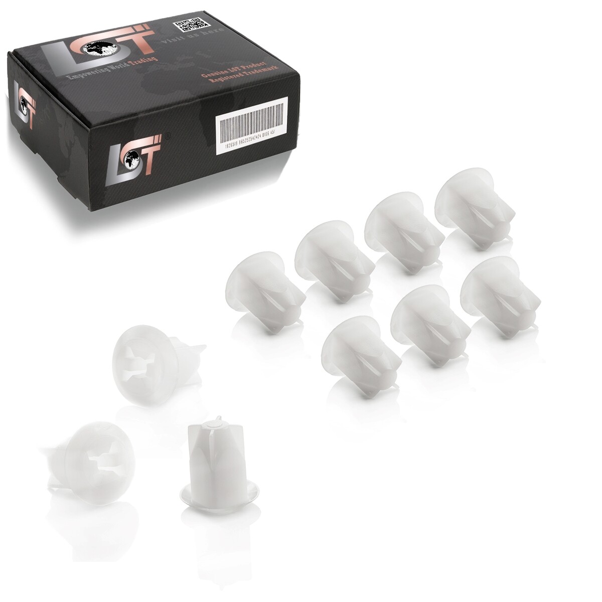 10x Expansion Nut Insert Nut Fastening Clips for MITSUBISHI