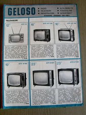 Catalogo Geloso 1967-68 Radio TV Registratori Fonovaligie Interfonici Al  [AF25]