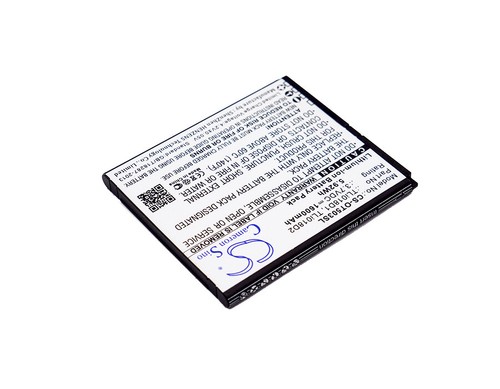 1600mAh 5.92Wh Battery for TCL One Touch Pop 3 (5),OT-5038A,OT-5038D,OT-5038E - Picture 2 of 5