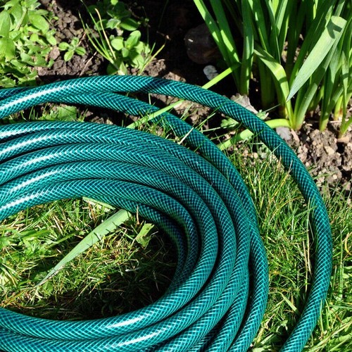 30 m Gartenschlauchleitung strapazierfähig verstärkt PVC-Geflecht Bewässerungsschlauch Rohraufroller UK - Bild 8 von 10