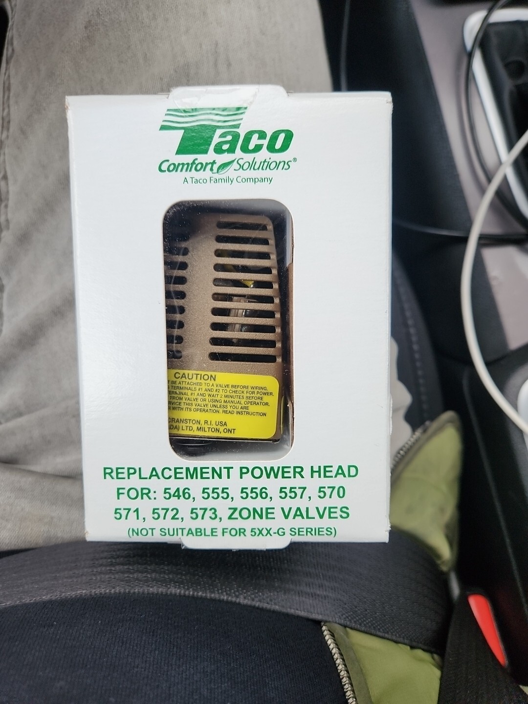 Taco Comfort Solutions Made Easy Boiler Replacement Power Head, Zone