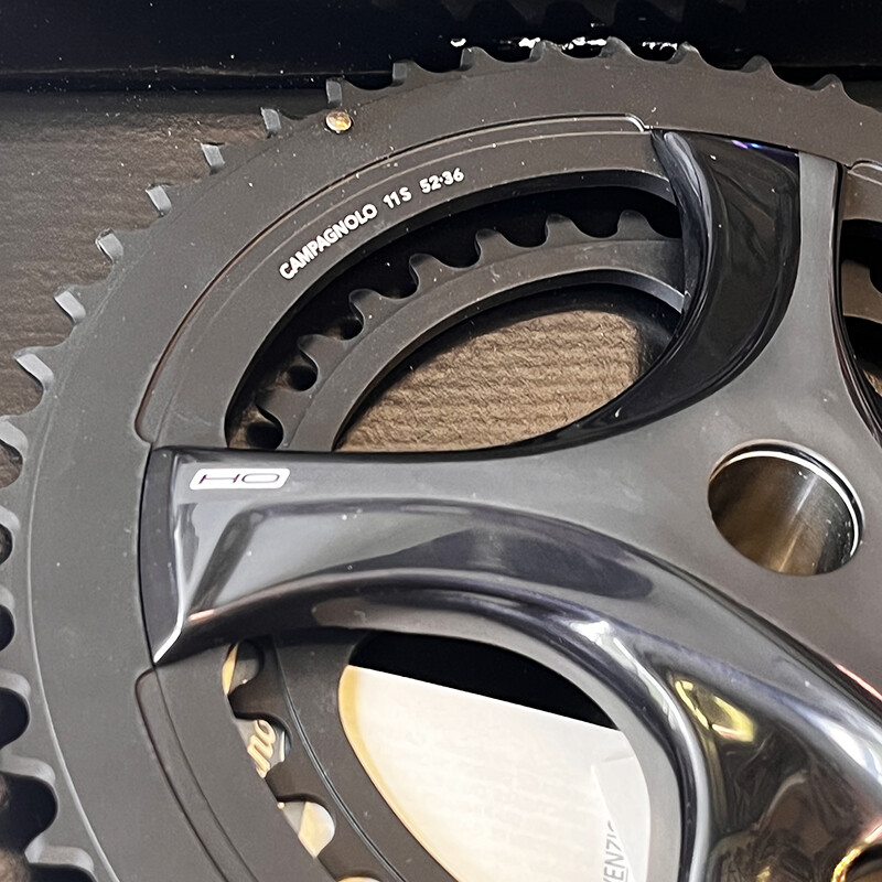 Campagnolo POTENZA 11s クランク 172.5 Campagnolo Potenza HO 11-Speed 52x36T 172.5mm Crankset (Black) | eBay
