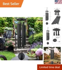 Adjustable 45-Inch Memorial Wind Chimes - Healing Gift for Special Occasions