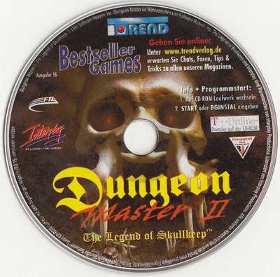 PC DOS: Dungeon Master 2  - CD aus Bestsellergames