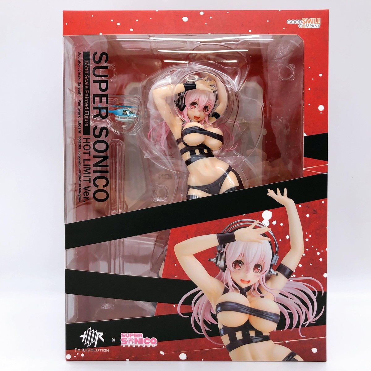 Super Sonico HOT LIMIT Ver. 1/7 Scale Painted Figure Good Smile