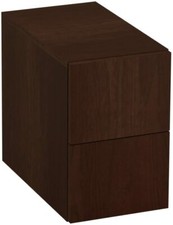 KOHLER K-99673-1WG Poplin Two-Drawer Bridge, Cherry Tweed