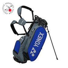 Yonex Golf Carry Stand Bag 9.5in 5way Divider Lightweight 2.6kg Dark Gray/Blue