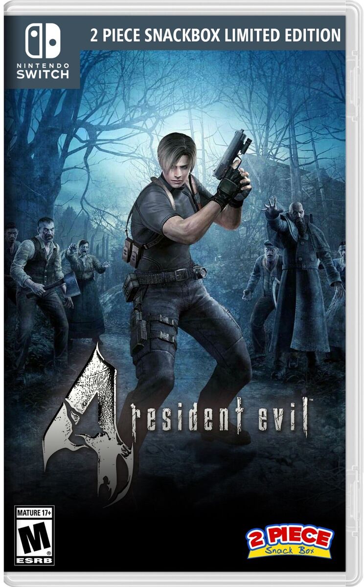 Resident Evil 4 V2 (Cover Art Only) No Game Included 13388410132