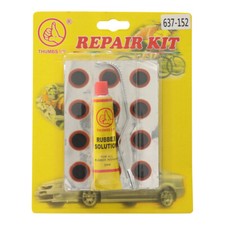 BICYCLE BIKE Repair Tube Patches, 20ml , Tool,  100 Total Patches Total 6011