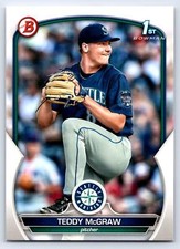 2023 1st Bowman Draft #BD-73 Teddy McGraw Seattle Mariners Baseball Card