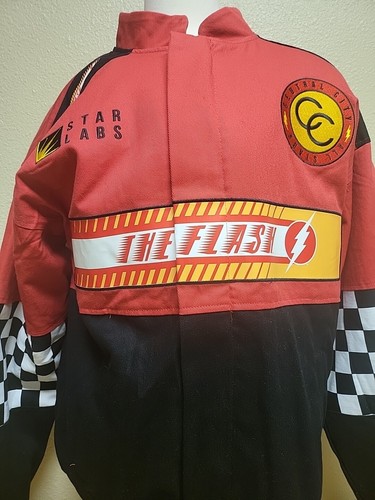 Boxlunch The Flash Racing Jacket Size 2XL - Picture 5 of 6