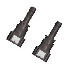 E85 Flex Fuel Sensor quick connect disconnect fuel line adapter fittings 3/8" 