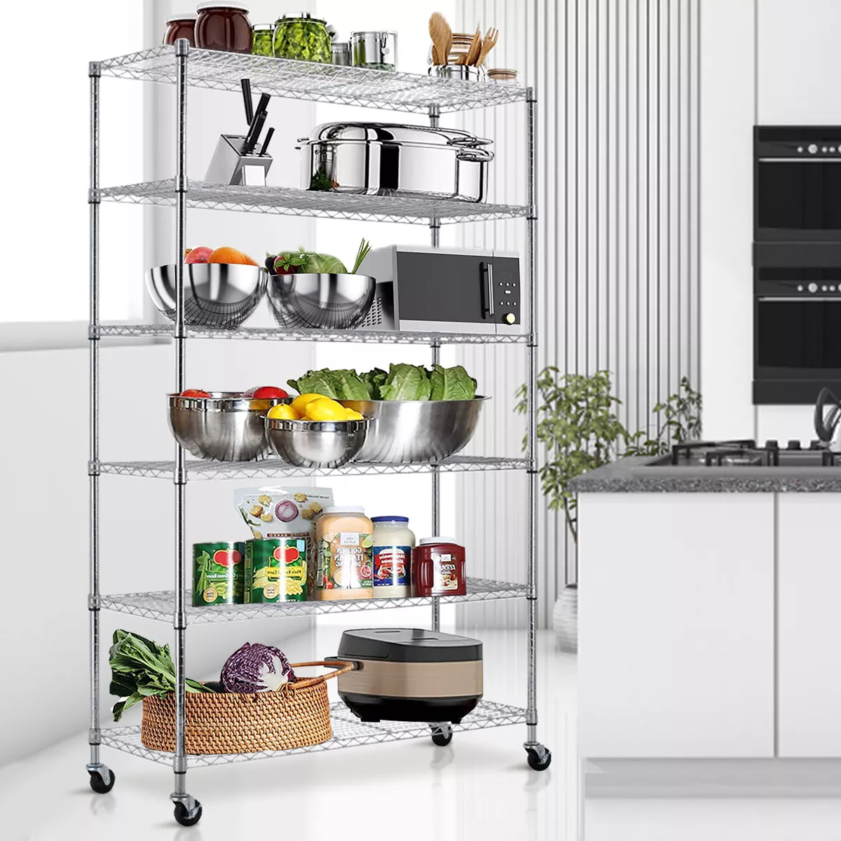 Storage Shelving Organizer Heavy Duty Metal Storage Rack Units