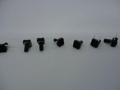 Paquete de 10 piezas Lote de 6x6x10 mm Microbotón Pulsador Táctil Interruptor Lateral 2 Pines - Imagen 6 de 8