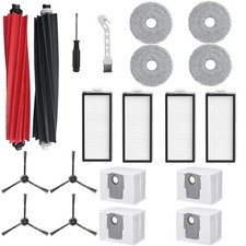 20PCS Accessories Replacement Kit for Roborock Qrevo Master, Qrevo Slim Cleaner