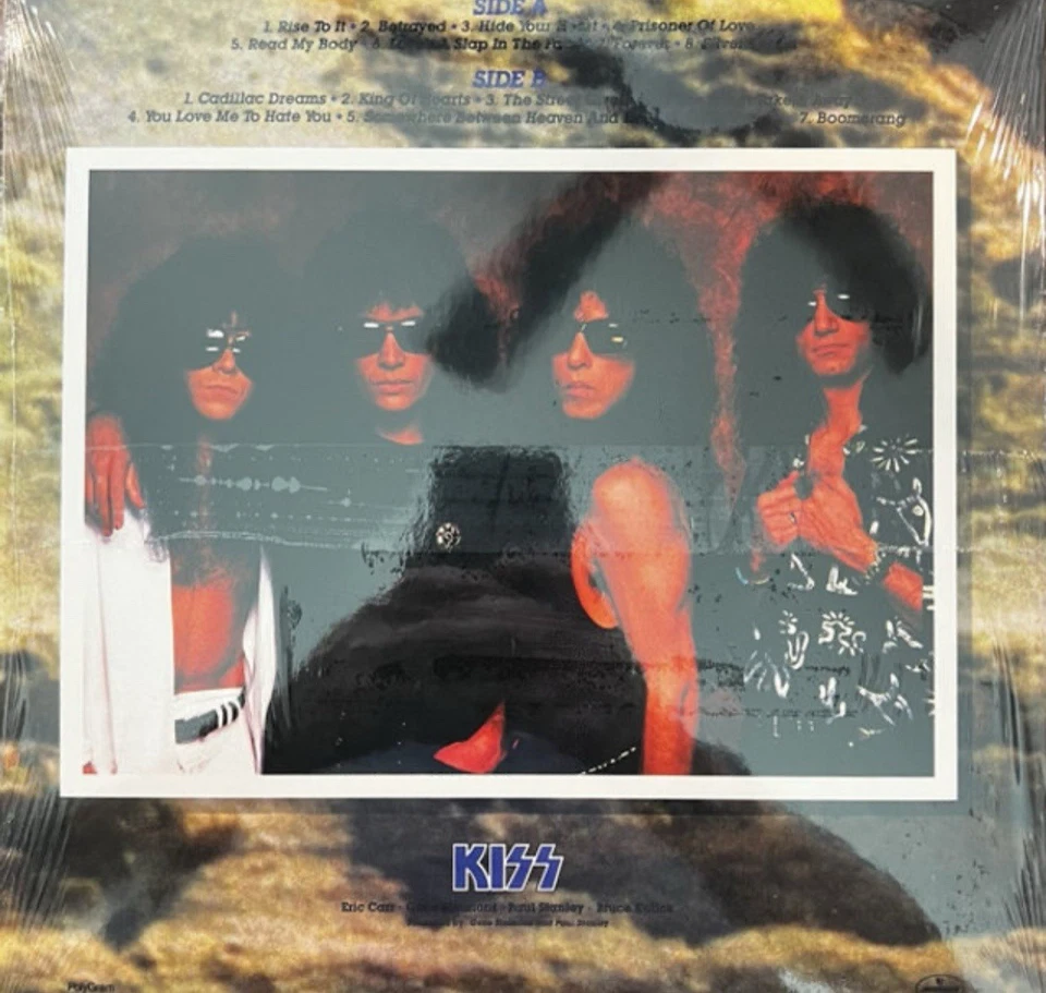 KISS - Hot In The Shade Rare Coloured Vinyl New & Sealed - Image 2 of 2