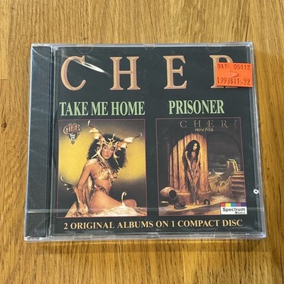 CHER - TAKE ME HOME & PRISONER 1 CD NEW AND FACTORY SEALED **RARE