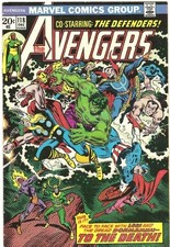 THE AVENGERS, NO. 118 By Steve Englehart & Roy Thomas **Mint Condition**