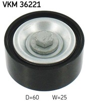 VKM 36221 SKF Umlenk-/FüHrungsrolle, Keilrippenriemen FüR Dacia,Lada,Renault