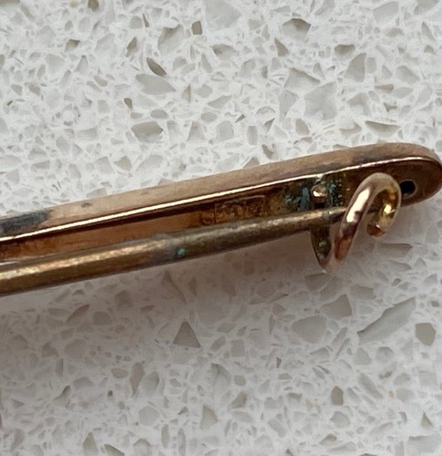 9ct Gold Opal Floral Brooch 9k 375 1.49g - Picture 5 of 6
