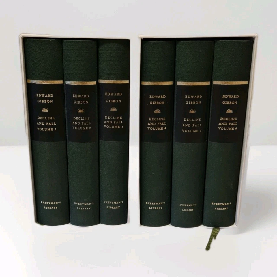 The Decline and Fall of the Roman Empire Vol 1-6 Edward Gibbon Everymans Library - Image 3 of 4