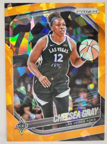 2025 Panini Prizm WNBA Basketball Orange Ice Chelsea Gray #111