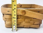 Longaberger1985 Small Berry Basket with a Swinging Handle USA Woven Wood — photo 4