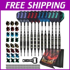 Soft Tip Darts Set with Aluminum Shafts