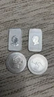 4 OZ Fine Silver Bars And Rounds