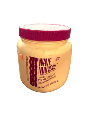 VTG Softsheen Wave Nouveau Phase 1 Creme Reshape Conditioning Cold Wave 32oz