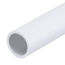 2 PVC Schedule 40 Pipe, White - 5' Length