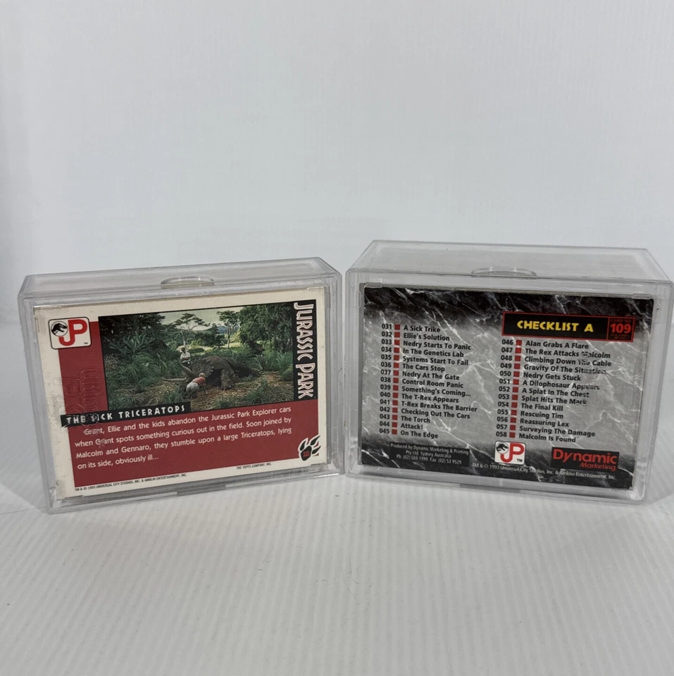 1993 Jurassic Park Movie Trading Cards Bulk Lot Bundle Good Condition As Is - Image 2 of 4