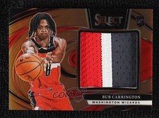 2024 Panini Select Jumbo Rookie Swatches Copper Prizm 37/49 Bub Carrington 1co7