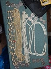 Costume Jewelry 4 Pearl Look Alike Vintage