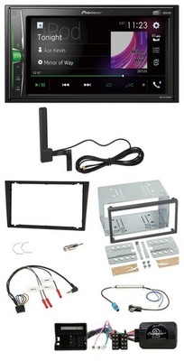 Pioneer MP3 DAB Lenkrad 2DIN Bluetooth Autoradio für Opel Corsa C Tigra Vectra C