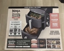 Ninja Double Stack XL Air Fryer [SL400UK] Dual Zone, 9.5L