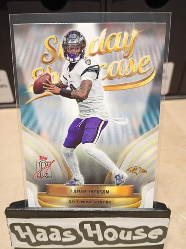 2025 Topps Signature Lamar Jackson Base (RAW)