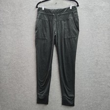 Old Navy Active Women Activewear Pants L Green Legging Jogger Go-Dry High-Rise