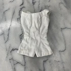 Vintage Barbie Pak White Scoopneck Play Suit