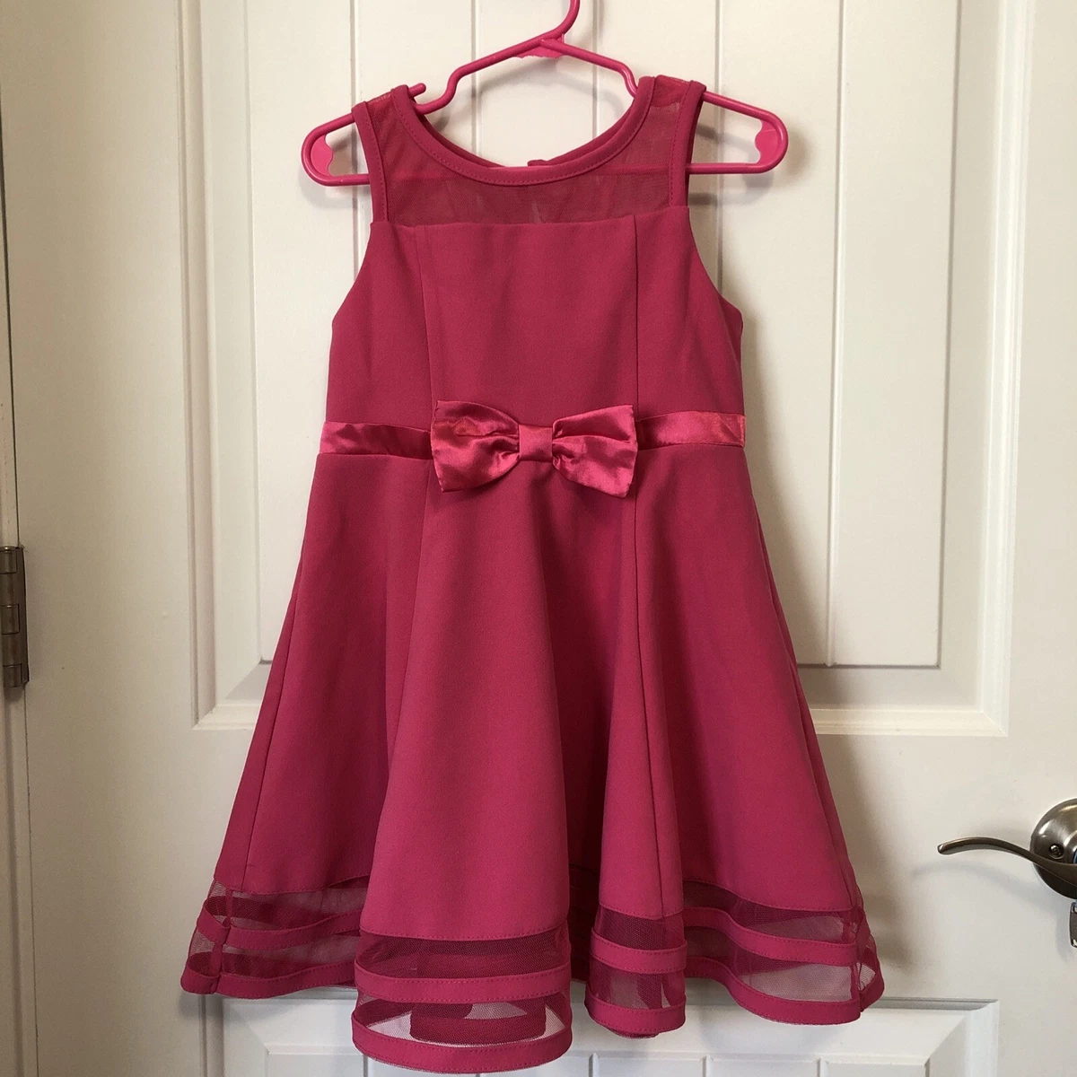 Magenta Party Dresses for Girls for sale | eBay UK
