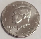 1998 P Kennedy Half Dollar from U.S. mint Rolls  **ON HAND**