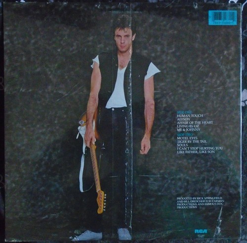 RICK SPRINGFIELD, Living In Oz USA New Old Stock Sealed LP - Picture 2 of 2