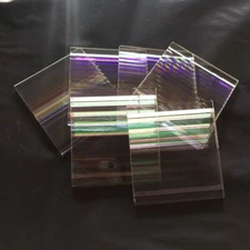 15PCS Beautiful Damage Prisms Projector Dichroic Prism for Party Home Decor