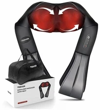 TENKER Shiatsu Massager With Heat!!  BRAND NEW, FAST SHIP!!!   Ahhhhhhhhh…