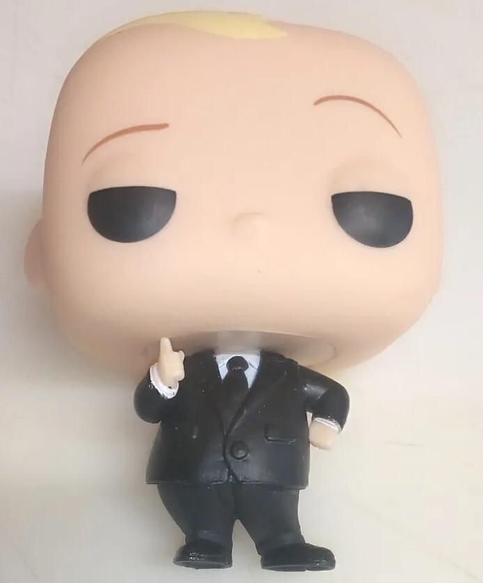 Funko POP! Movies: Boss Baby - BOSS BABY (Suit & Tie) #394 Vinyl