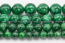 Natural Beads Jade Green Color Grade AAA Round Loose Beads 6/8/10/12mm