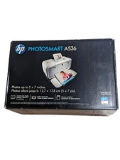 New/Sealed HP Photosmart A536 Digital Photo Inkjet Color Printer w/ 2.4" Display