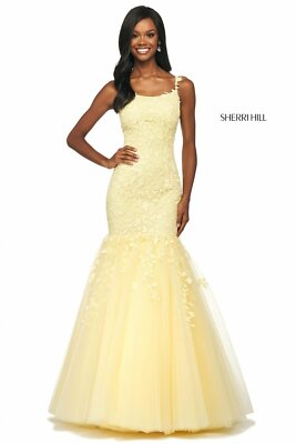 sherri hill gold mermaid dress Anastasia Sequin Feather Dress – Retrofete main image 0