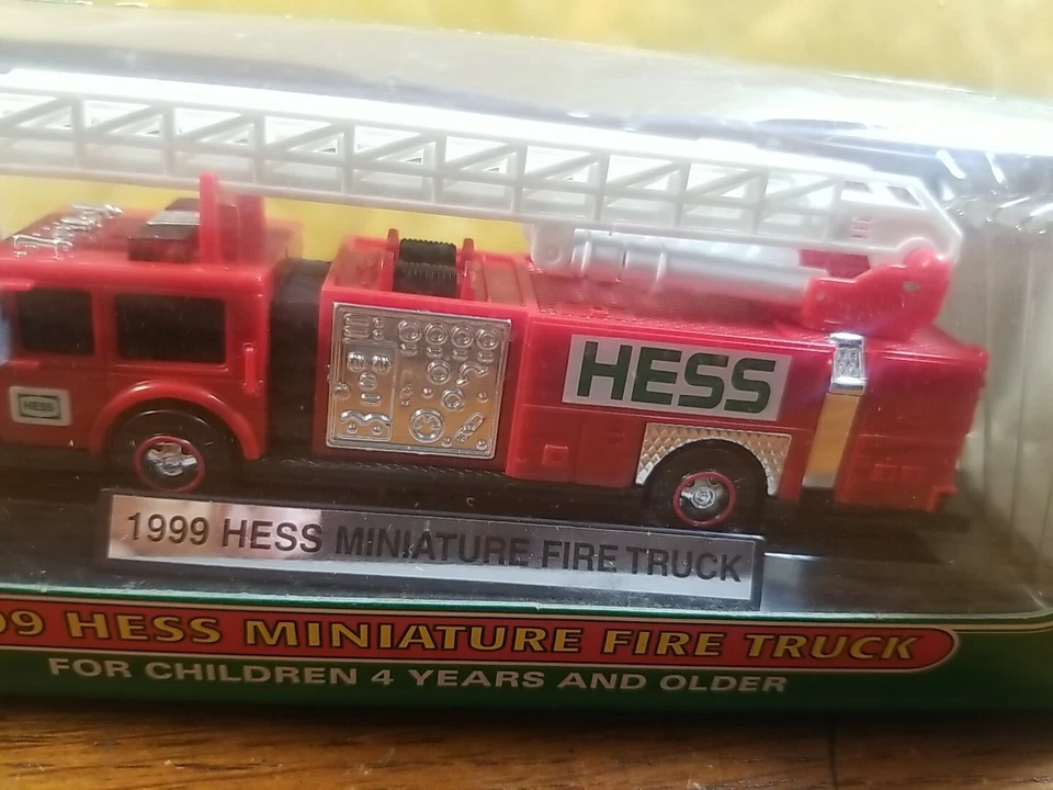Hess Miniature Fire Truck NIB - Image 4 of 4