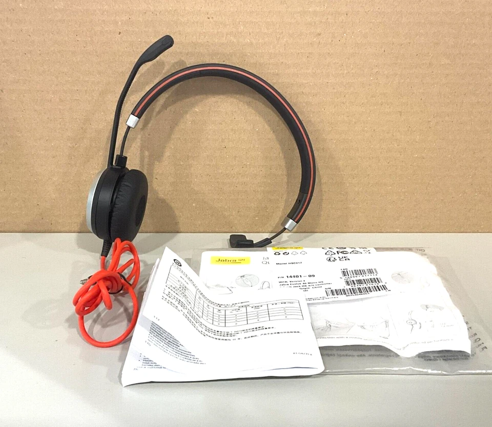 Jabra Evolve 50 UC Mono Professional Headset 14401-09 ✅❤️️✅❤️️ New!!!! - Image 2 of 2